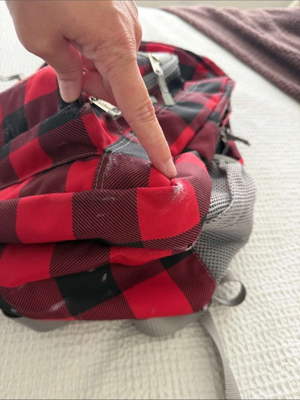 L.L. Bean bean backpack